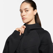 Load image into Gallery viewer, Nike Womens Sportswear Tech Fleece Hoodie - Black