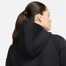 Load image into Gallery viewer, Nike Womens Sportswear Tech Fleece Hoodie - Black