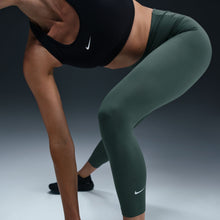 Load image into Gallery viewer, Nike Womens Therma-Fit One Leggings - Vintage Green/White