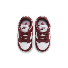 Load image into Gallery viewer, Nike (TD) Dunk Low - White/Redwood