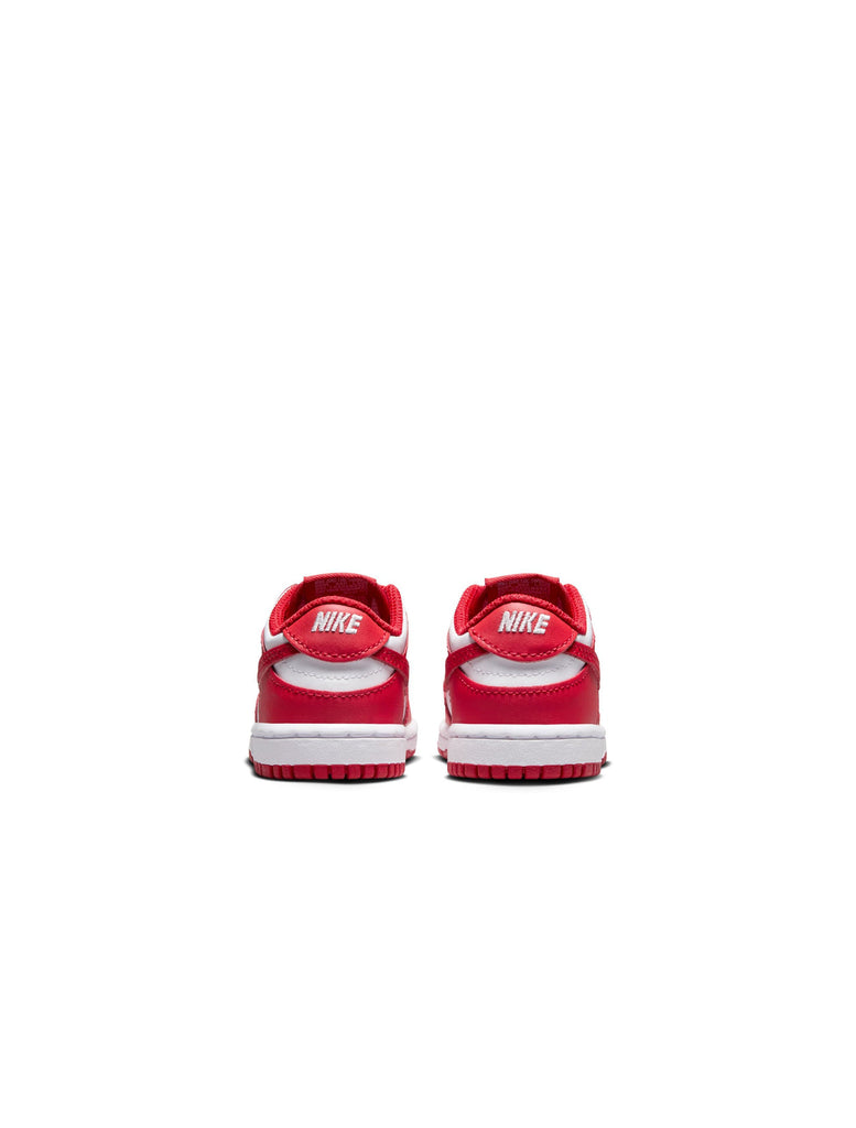 Nike (TD) Dunk Low - White/University Red