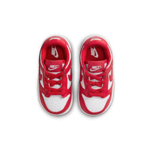 Load image into Gallery viewer, Nike (TD) Dunk Low - White/University Red
