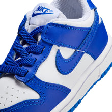 Load image into Gallery viewer, Nike (TD) Dunk Low - White/Hyper Royal