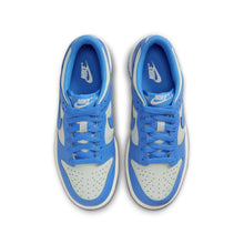 Load image into Gallery viewer, Nike Big Kids Dunk Low - Light Silver/Photo Blue