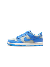 Load image into Gallery viewer, Nike Big Kids Dunk Low - Light Silver/Photo Blue