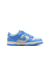 Load image into Gallery viewer, Nike Big Kids Dunk Low - Light Silver/Photo Blue