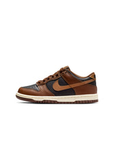 Load image into Gallery viewer, Nike Big Kids Dunk Low - Black/British Tan