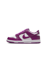 Load image into Gallery viewer, Nike Big Kids Dunk Low - White/Viotech