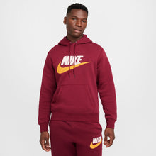 Load image into Gallery viewer, Nike Mens Club Fleece Hoodie - Team Red