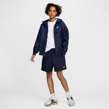 Load image into Gallery viewer, Nike Mens Club Woven Shorts - Obsidian/White