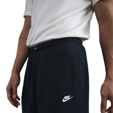 Load image into Gallery viewer, Nike Mens Club Open-Hem Sweatpants - Black