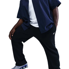 Load image into Gallery viewer, Nike Mens Club Open-Hem Sweatpants - Black