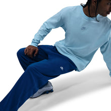 Load image into Gallery viewer, Nike Mens Open Hem Fleece Sweatpants - Green Abyss