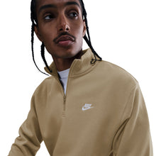 Load image into Gallery viewer, Nike Mens 1/2-Zip Fleece Top - Parachute Beige