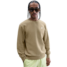 Load image into Gallery viewer, Nike Mens Club Fleece Crewneck - Parachute Beige