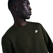 Load image into Gallery viewer, Nike Mens Club Fleece Crewneck - Sequoia