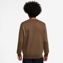 Load image into Gallery viewer, Nike Mens Club Crewneck - Mosswood Brown