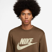 Load image into Gallery viewer, Nike Mens Club Crewneck - Mosswood Brown