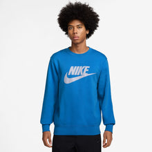 Load image into Gallery viewer, Nike Mens Club Fleece Crewneck - Photo Blue