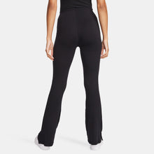 Load image into Gallery viewer, Nike Womens Sportswear Chill Knit Flared Leggings - Black