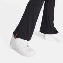 Load image into Gallery viewer, Nike Womens Sportswear Chill Knit Flared Leggings - Black