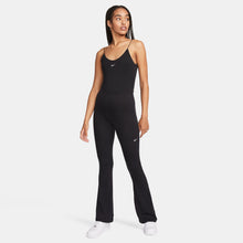 Load image into Gallery viewer, Nike Womens Sportswear Chill Knit Flared Leggings - Black