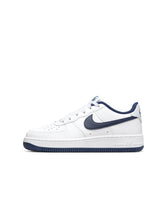Load image into Gallery viewer, Nike Big Kids Air Force 1 - White Midnight Navy