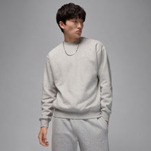 Load image into Gallery viewer, Air Jordan Brooklyn Fleece Crewneck - Light Grey