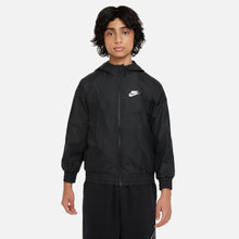 Load image into Gallery viewer, Nike Kids Sportswear Windrunner Jacket - Black