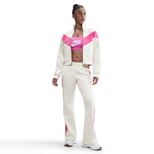 Load image into Gallery viewer, Nike Womens Sportswear Windrunner Knit Jacket - Sail/Playful Pink
