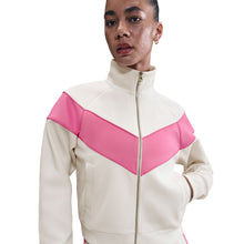 Load image into Gallery viewer, Nike Womens Sportswear Windrunner Knit Jacket - Sail/Playful Pink