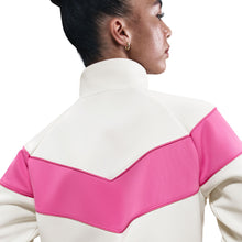 Load image into Gallery viewer, Nike Womens Sportswear Windrunner Knit Jacket - Sail/Playful Pink