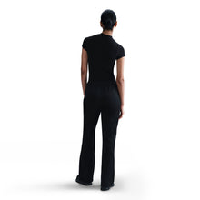Load image into Gallery viewer, Nike Womens Mid Rise Slim Knit Trousers - Black