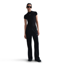 Load image into Gallery viewer, Nike Womens Mid Rise Slim Knit Trousers - Black