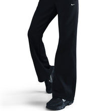 Load image into Gallery viewer, Nike Womens Mid Rise Slim Knit Trousers - Black