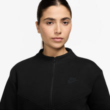 Load image into Gallery viewer, Nike Womens Sportswear Tech Cropped Top - Black