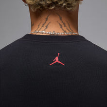 Load image into Gallery viewer, Air Jordan Mens Sneaker Patch Tee - Black