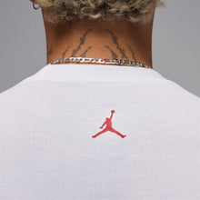 Load image into Gallery viewer, Air Jordan Mens Sneaker Patch Tee - White