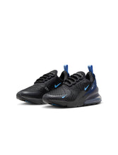 Load image into Gallery viewer, Nike Big Kids Air Max 270 - Black/Royal Pulse