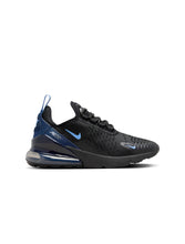 Load image into Gallery viewer, Nike Big Kids Air Max 270 - Black/Royal Pulse