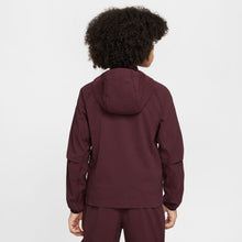 Load image into Gallery viewer, Nike Boys Tech Fleece Hoodie - Burgundy Crush/Black