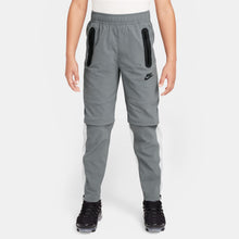 Load image into Gallery viewer, Nike Big Kids Tech Woven Pants - Smoke Grey