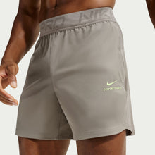 Load image into Gallery viewer, Nike Mens Pro Training 6' Shorts - Light Army