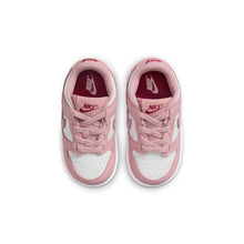 Load image into Gallery viewer, Nike (TD) Dunk Low - White/Pink Glaze