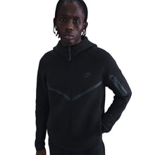 Load image into Gallery viewer, Nike Mens Tech Fleece Full Zip Runner Jacket - Black