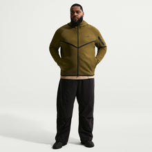 Load image into Gallery viewer, Nike Mens Tech Fleece Windrunner Jacket - Olive Flak