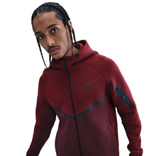 Load image into Gallery viewer, Nike Men's Tech Fleece Jacket - Dark Team Red