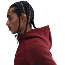 Load image into Gallery viewer, Nike Men's Tech Fleece Jacket - Dark Team Red