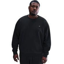 Load image into Gallery viewer, Nike Mens Solo Swoosh Crewneck - Black