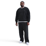 Nike Mens Solo Swoosh Crewneck - Black